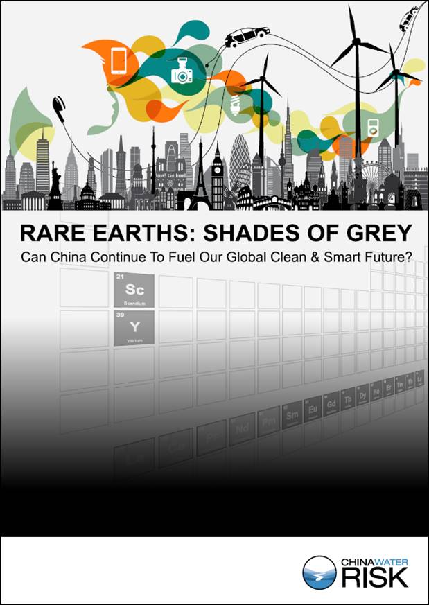 Rare Earths - Shades Of Grey - China Water Risk Report - June 2016 - ENG